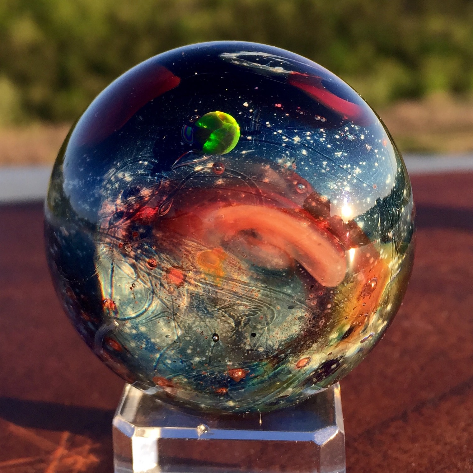 Planetary Study marble, first view